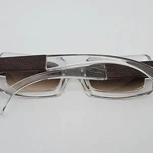 Gold & Wood Paris Zephyr 11 Crystal Tangani Frame Brown Gradient Lens Sunglasses Gold & Wood Paris Zephyr 11 Crystal Tangani Frame Brown  main image 3